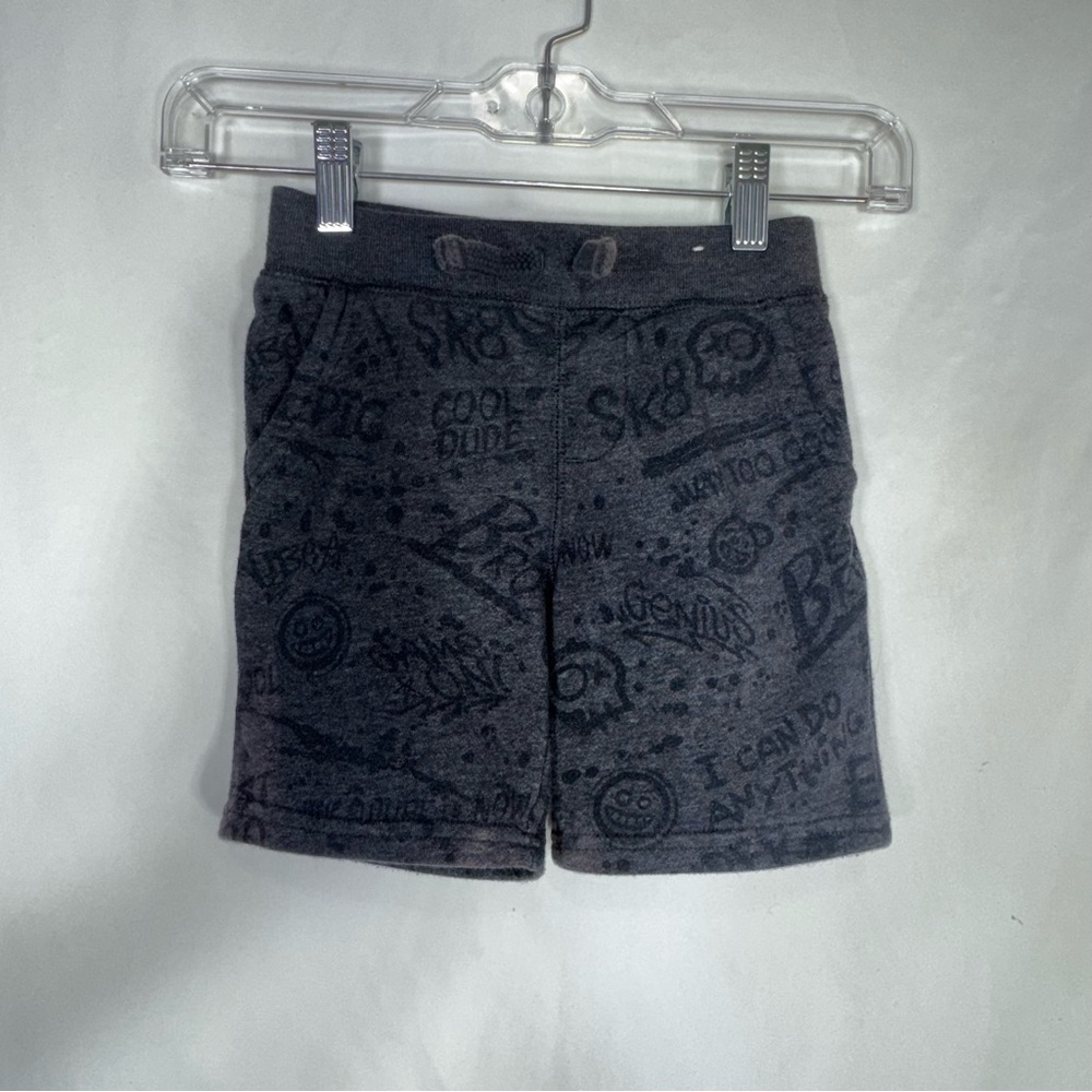 Garanimals Gray Character Print Kids Pull-on Shorts